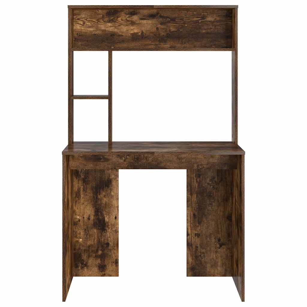 Γραφείο Καπνιστό Δρύς 91 x 50 x 149 εκ Επεξεργασμένο ξύλο