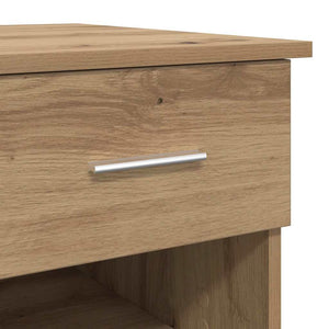 Γραφείο με ράφι Artisan Oak 90 x 49 x 75 εκ Επεξεργασμένο ξύλο - Pakobazaar