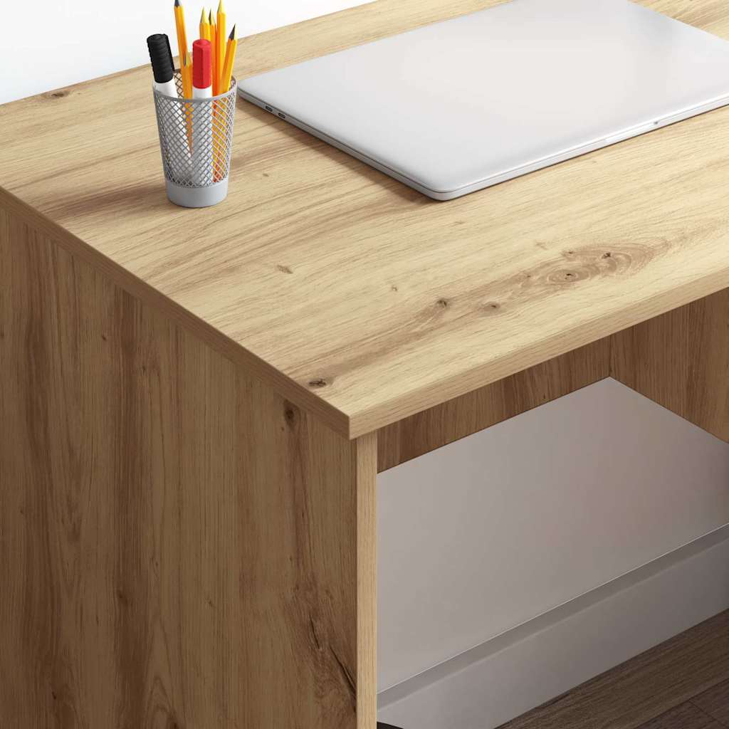 Γραφείο με ράφι Artisan Oak 90 x 49 x 75 εκ Επεξεργασμένο ξύλο - Pakobazaar