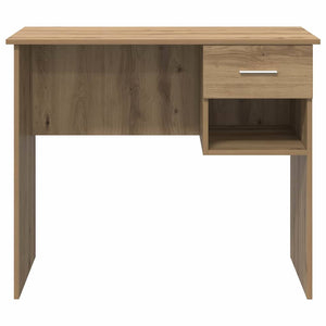 Γραφείο με ράφι Artisan Oak 90 x 49 x 75 εκ Επεξεργασμένο ξύλο - Pakobazaar