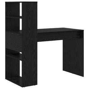 Γραφείο Μαύρη Οξυά 113 x 54 x 120 εκ. Επεξεργασμένο ξύλο - Pakobazaar