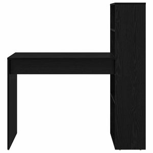 Γραφείο Μαύρη Οξυά 113 x 54 x 120 εκ. Επεξεργασμένο ξύλο - Pakobazaar
