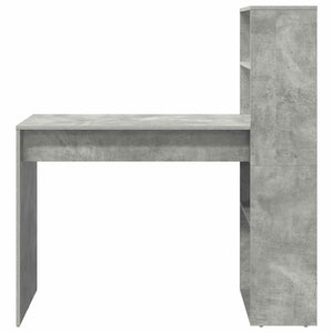 Γραφείο Σκυρόδεμα Γκρι 113 x 54 x 120 εκ. Επεξεργασμένο ξύλο - Pakobazaar