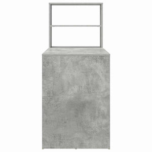 Γραφείο Σκυρόδεμα Γκρι 113 x 54 x 120 εκ. Επεξεργασμένο ξύλο - Pakobazaar
