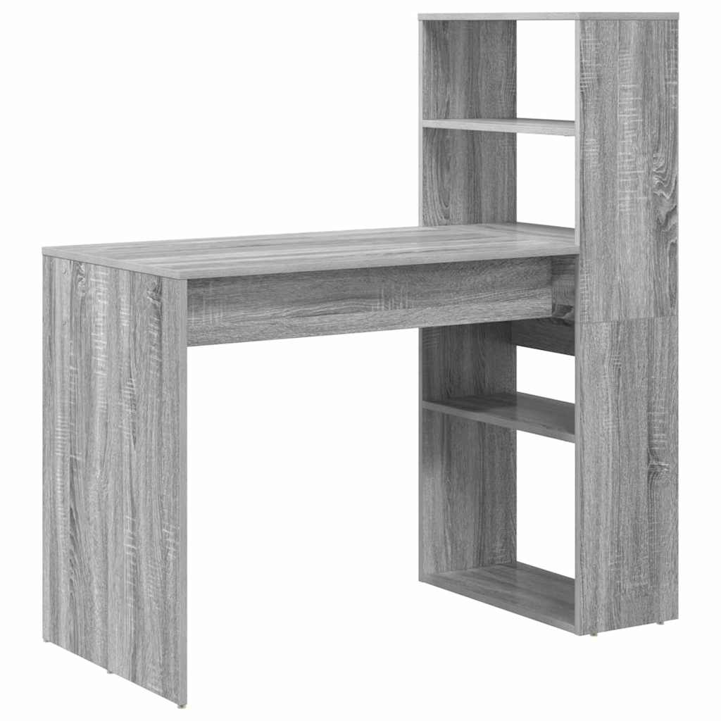 Γραφείο Γκρίζο Σονομα 113 x 54 x 120 εκ. Επεξεργασμένο ξύλο - Pakobazaar