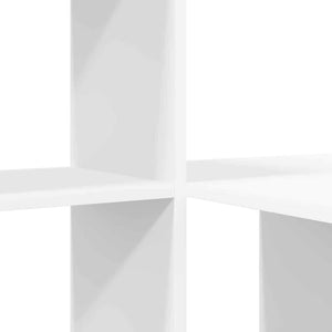 Γραφείο Λευκό Επεξεργασμένο Ξύλο 131,5 x 50 x 106,5 εκ.