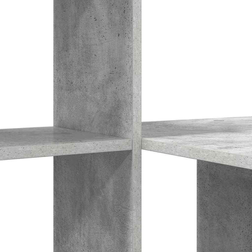 Γραφείο με ράφι Σκυρόδεμα Γκρι 131,5 x 50 x 106,5 εκ. - Pakobazaar
