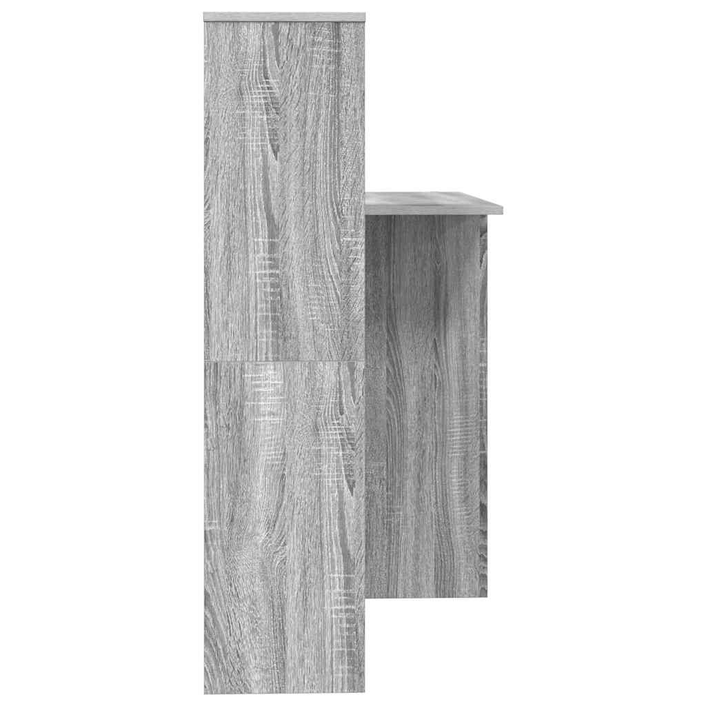Γραφείο Γκρίζο Σονομα 131,5 x 50 x 106,5 εκ. Επεξεργασμένο ξύλο - Pakobazaar
