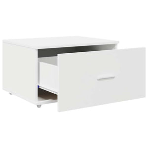 Ντουλάπι με Συρτάρια με τροχούς Λευκό 55 x 45 x 31 εκ - Pakobazaar