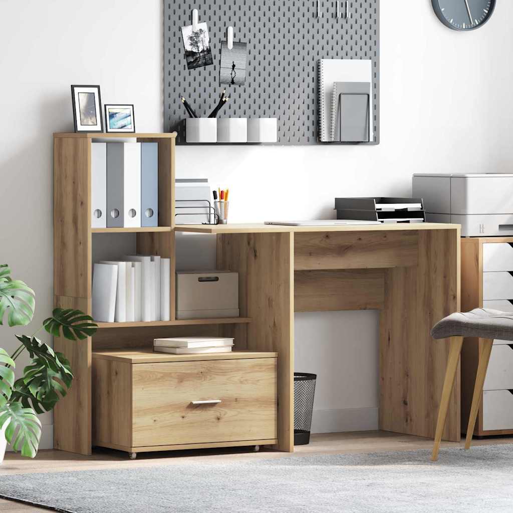 Ντουλάπι με Συρτάρια με τροχούς Artisan Oak 55 x 45 x 31 εκ