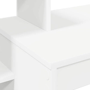 Γραφείο Λευκό Επεξεργασμένο Ξύλο 100 x 40 x 90 cm