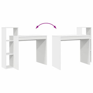 Γραφείο Λευκό Επεξεργασμένο Ξύλο 100 x 40 x 90 cm