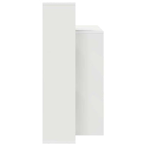 Γραφείο Λευκό Επεξεργασμένο Ξύλο 100 x 40 x 90 cm