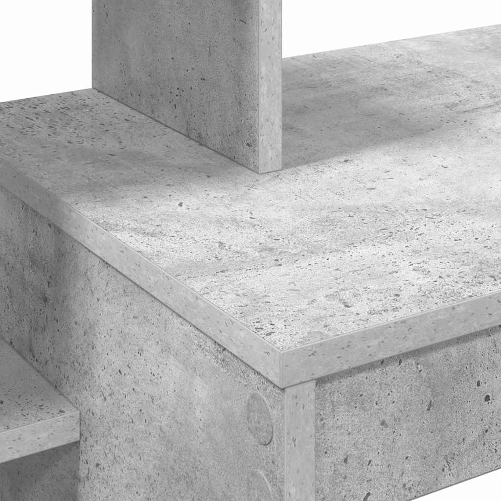 Γραφείο Σκυρόδεμα Γκρι 100 x 40 x 90 cm Επεξεργασμένο ξύλο