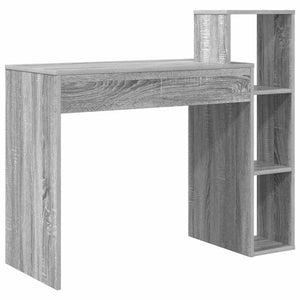 Γραφείο Γκρίζο Σονομα 100 x 40 x 90 cm Επεξεργασμένο ξύλο - Pakobazaar