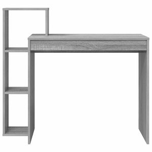 Γραφείο Γκρίζο Σονομα 100 x 40 x 90 cm Επεξεργασμένο ξύλο - Pakobazaar
