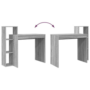Γραφείο Γκρίζο Σονομα 100 x 40 x 90 cm Επεξεργασμένο ξύλο - Pakobazaar