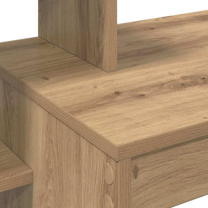 Γραφείο με ράφι Artisan Oak 100 x 40 x 90 cm Επεξεργασμένο ξύλο - Pakobazaar