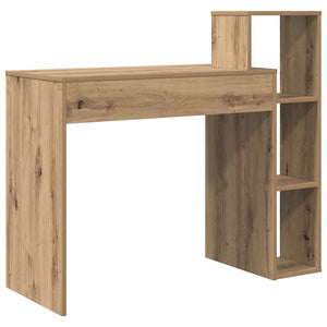 Γραφείο με ράφι Artisan Oak 100 x 40 x 90 cm Επεξεργασμένο ξύλο - Pakobazaar