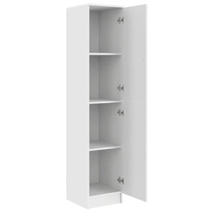 Highboard Λευκό 35 x 39 x 168 εκ.