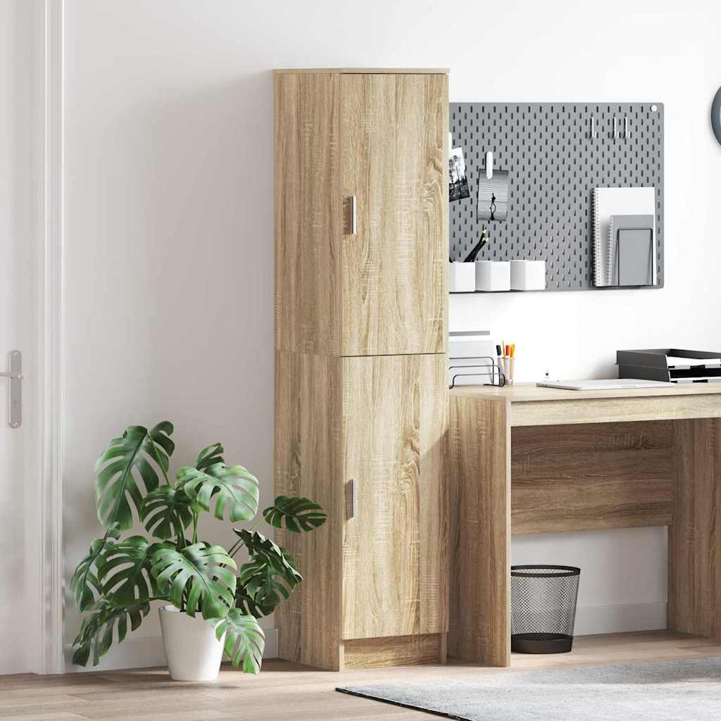 Highboard Δρύς Sonoma 35 x 39 x 168 εκ. - Pakobazaar