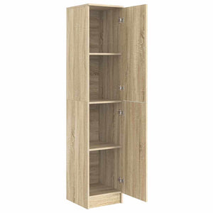 Highboard Δρύς Sonoma 35 x 39 x 168 εκ. - Pakobazaar