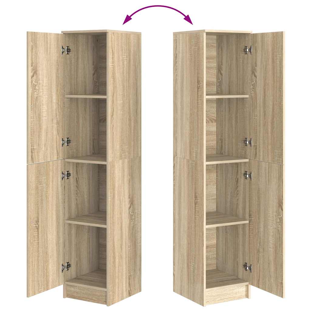 Highboard Δρύς Sonoma 35 x 39 x 168 εκ. - Pakobazaar