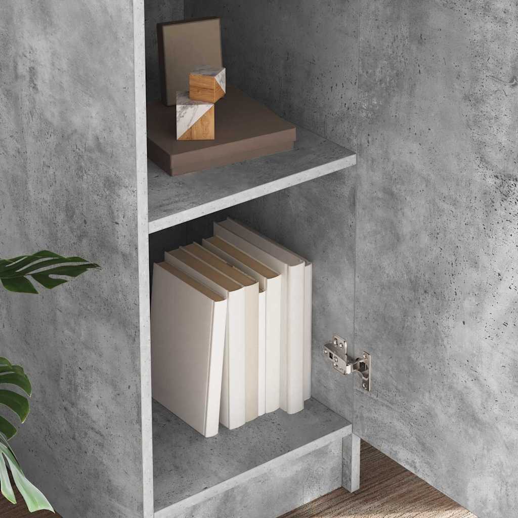 Highboard Σκυρόδεμα Γκρι 35 x 39 x 168 εκ.
