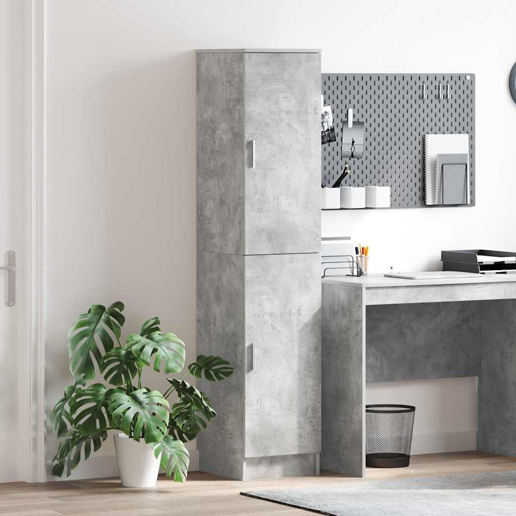 Highboard Σκυρόδεμα Γκρι 35 x 39 x 168 εκ.