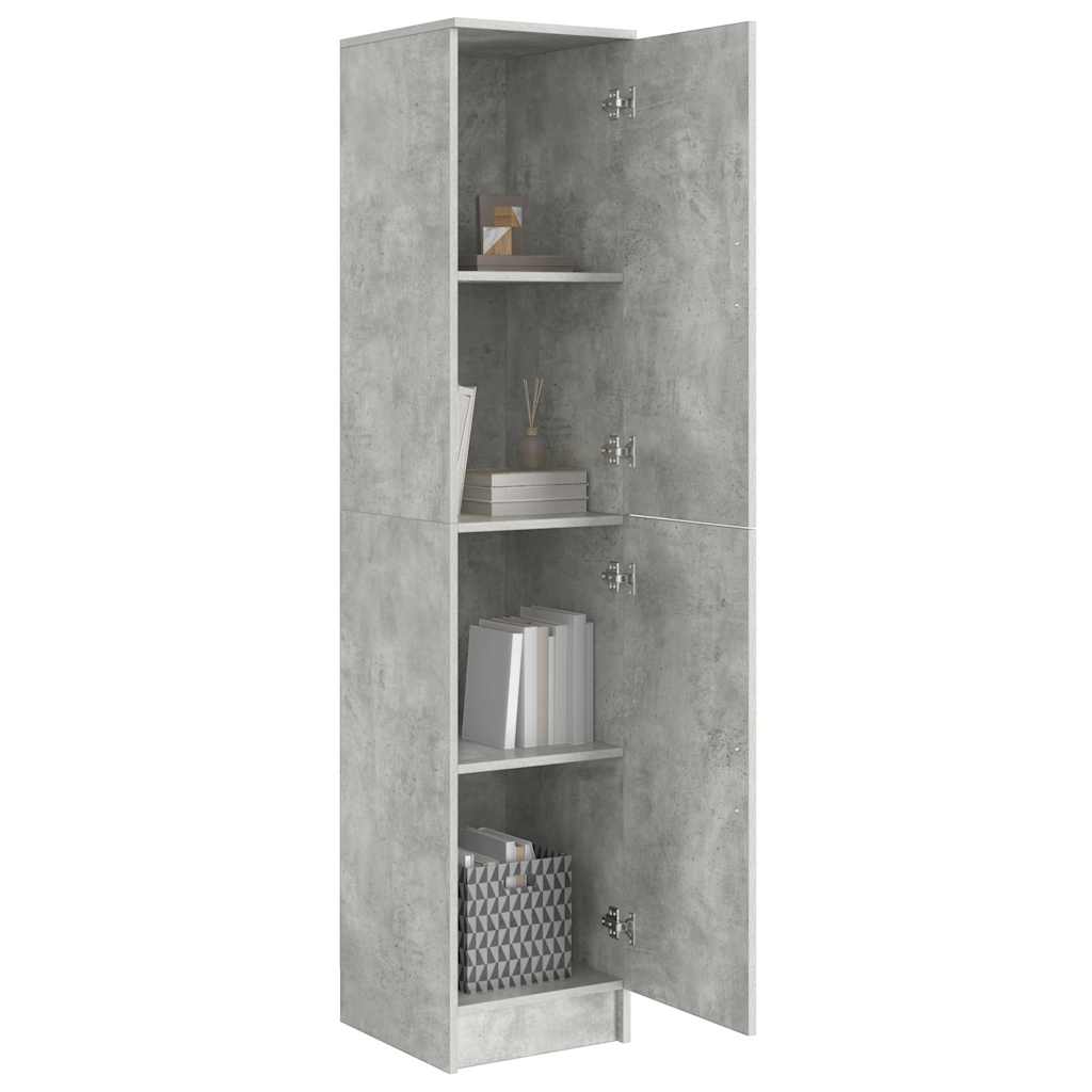 Highboard Σκυρόδεμα Γκρι 35 x 39 x 168 εκ.