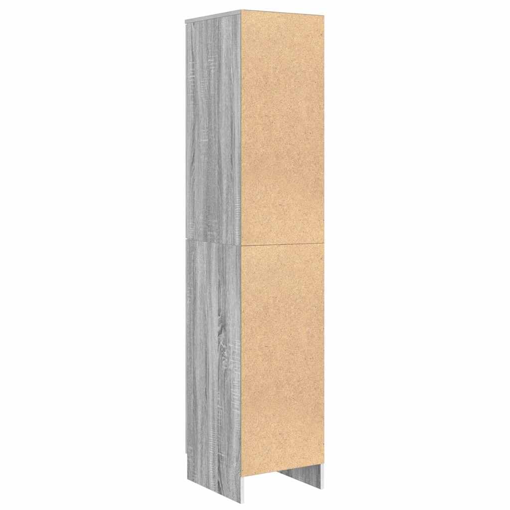 Highboard Γκρίζο Σονομα 35 x 39 x 168 εκ. - Pakobazaar