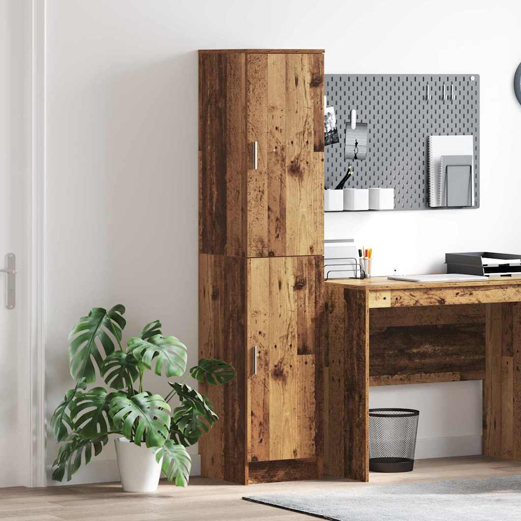 Highboard Παλιό ξύλο 35 x 39 x 168 εκ.