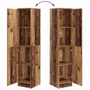 Highboard Παλιό ξύλο 35 x 39 x 168 εκ.