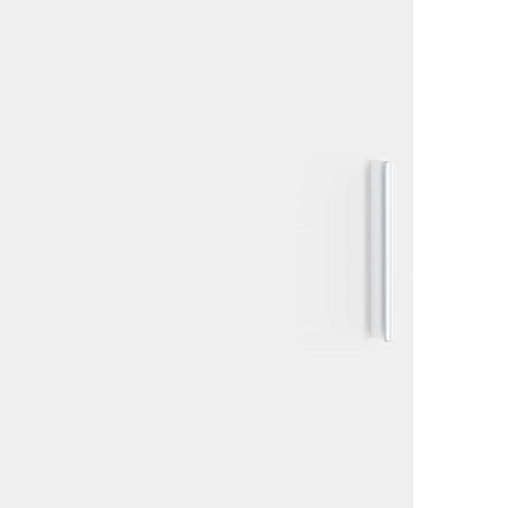 Highboard Λευκό 31.5 x 32 x 122.5 εκ - Pakobazaar