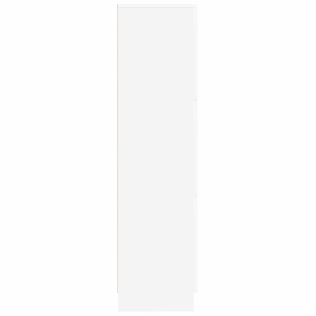 Highboard Λευκό 31.5 x 32 x 122.5 εκ - Pakobazaar
