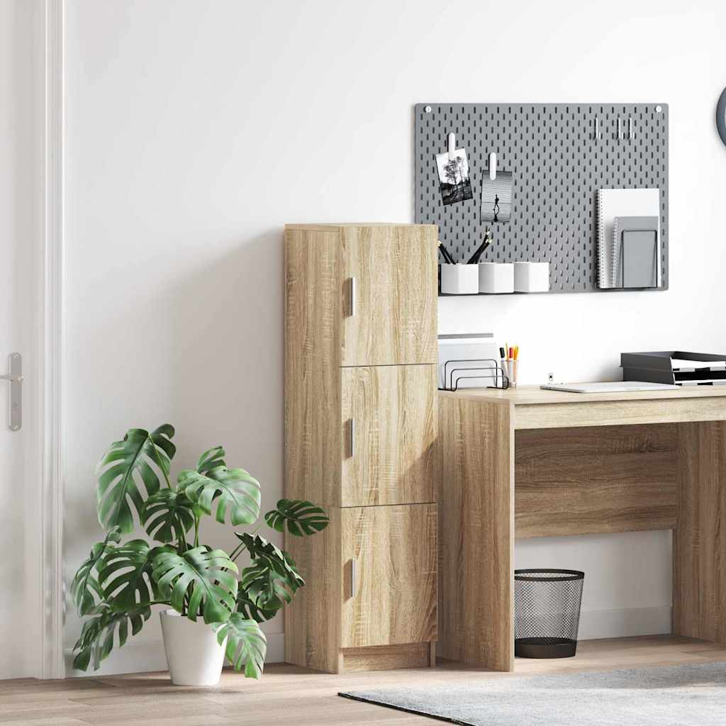 Highboard Δρύς Sonoma 31.5 x 32 x 122.5 εκ - Pakobazaar