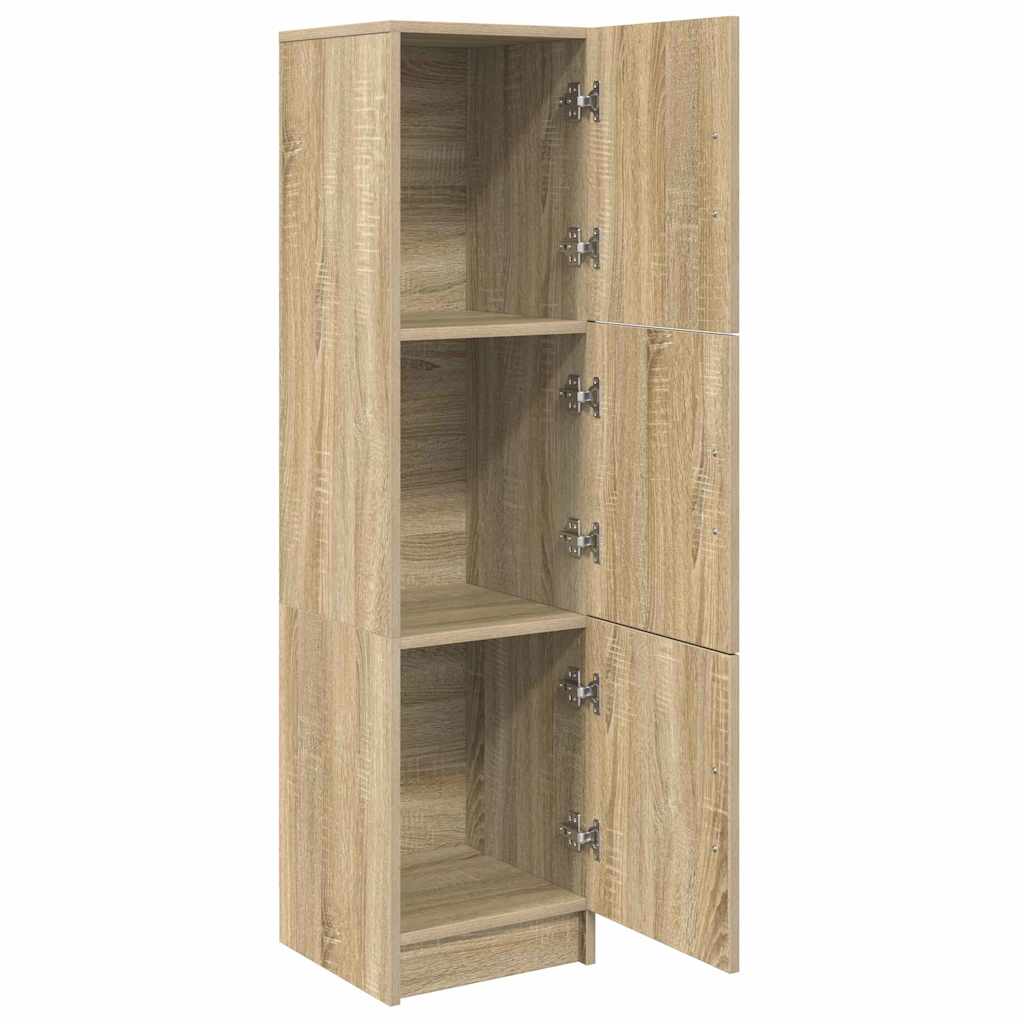 Highboard Δρύς Sonoma 31.5 x 32 x 122.5 εκ - Pakobazaar