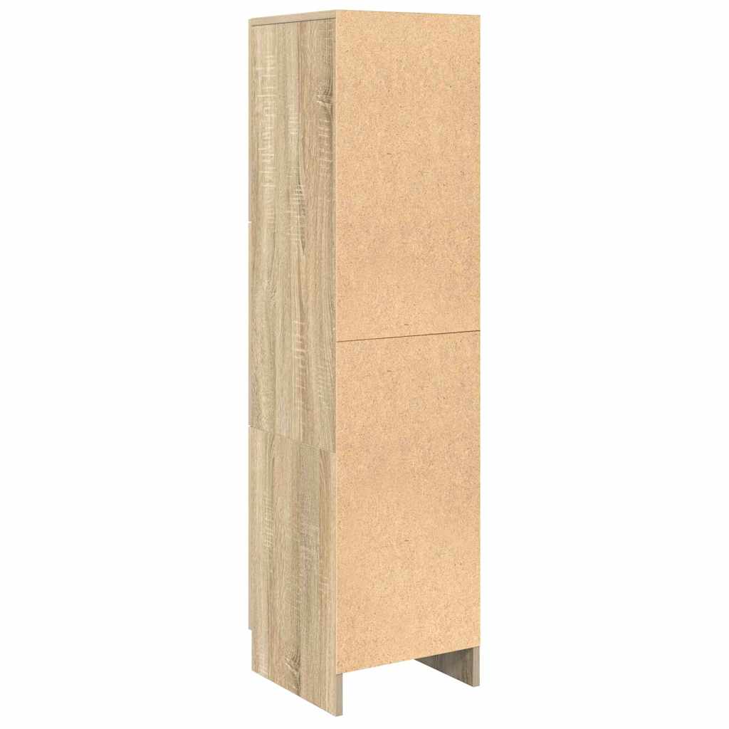 Highboard Δρύς Sonoma 31.5 x 32 x 122.5 εκ - Pakobazaar
