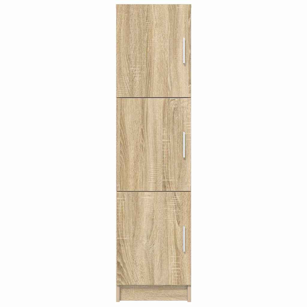 Highboard Δρύς Sonoma 31.5 x 32 x 122.5 εκ - Pakobazaar