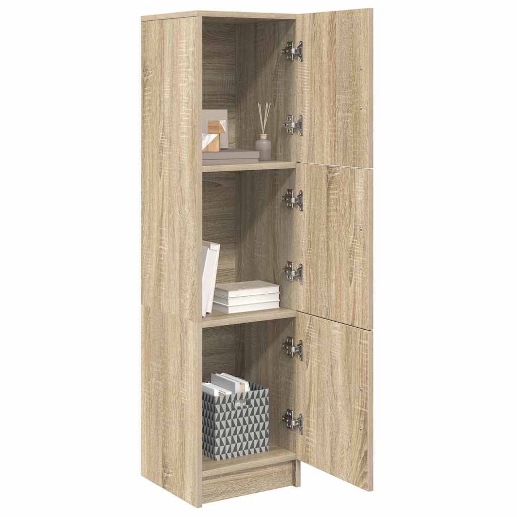 Highboard Δρύς Sonoma 31.5 x 32 x 122.5 εκ - Pakobazaar