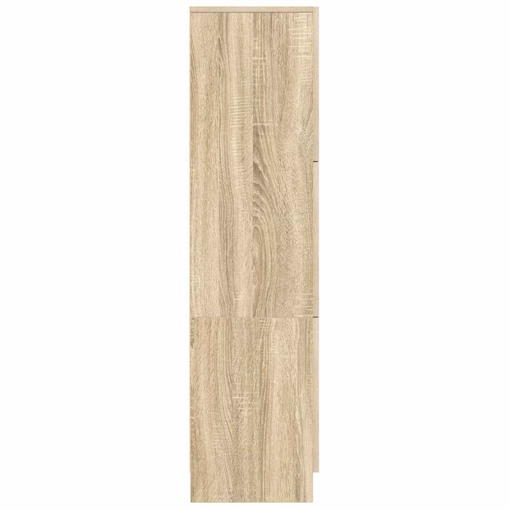 Highboard Δρύς Sonoma 31.5 x 32 x 122.5 εκ - Pakobazaar