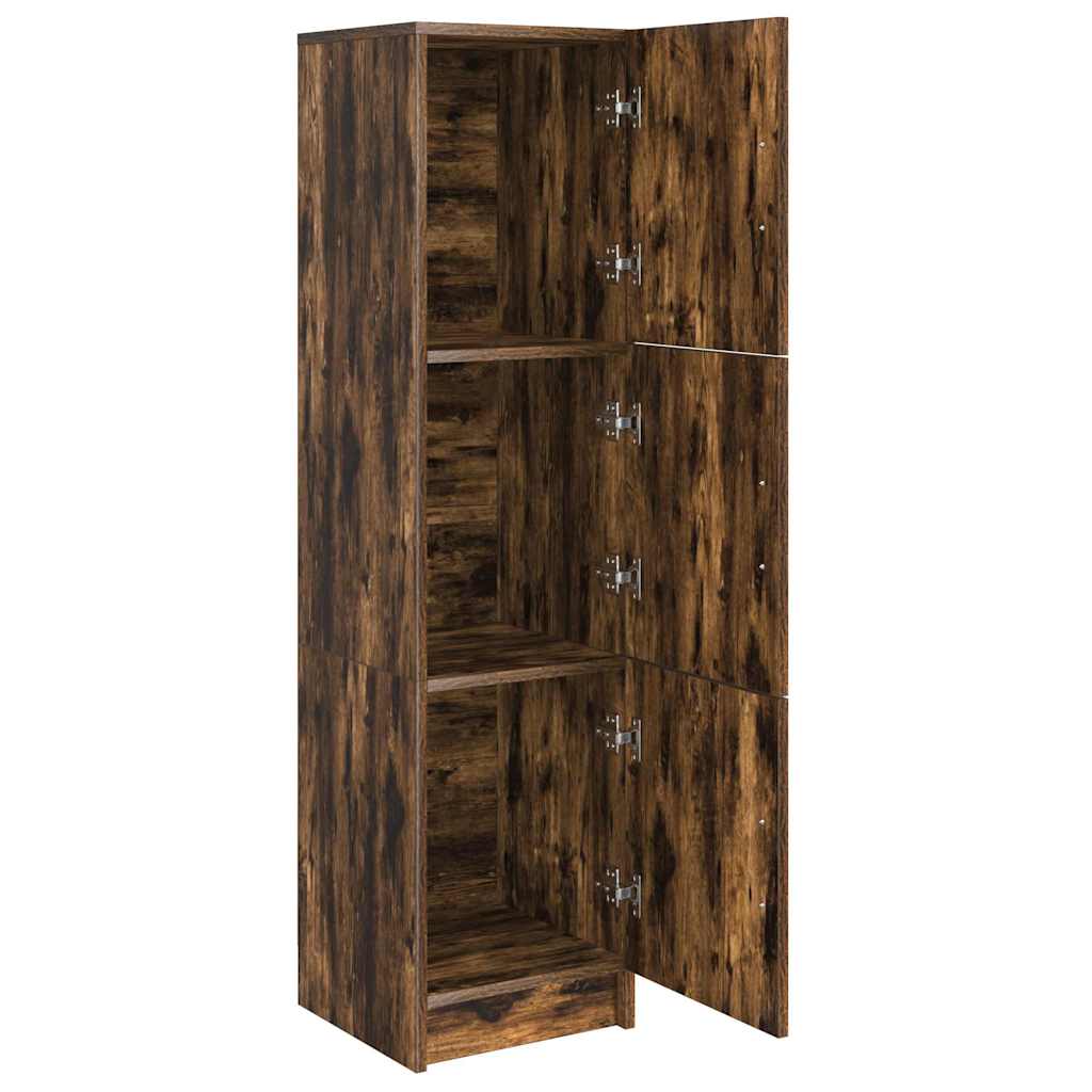Highboard Καπνιστό Δρύς 31.5 x 32 x 122.5 εκ - Pakobazaar
