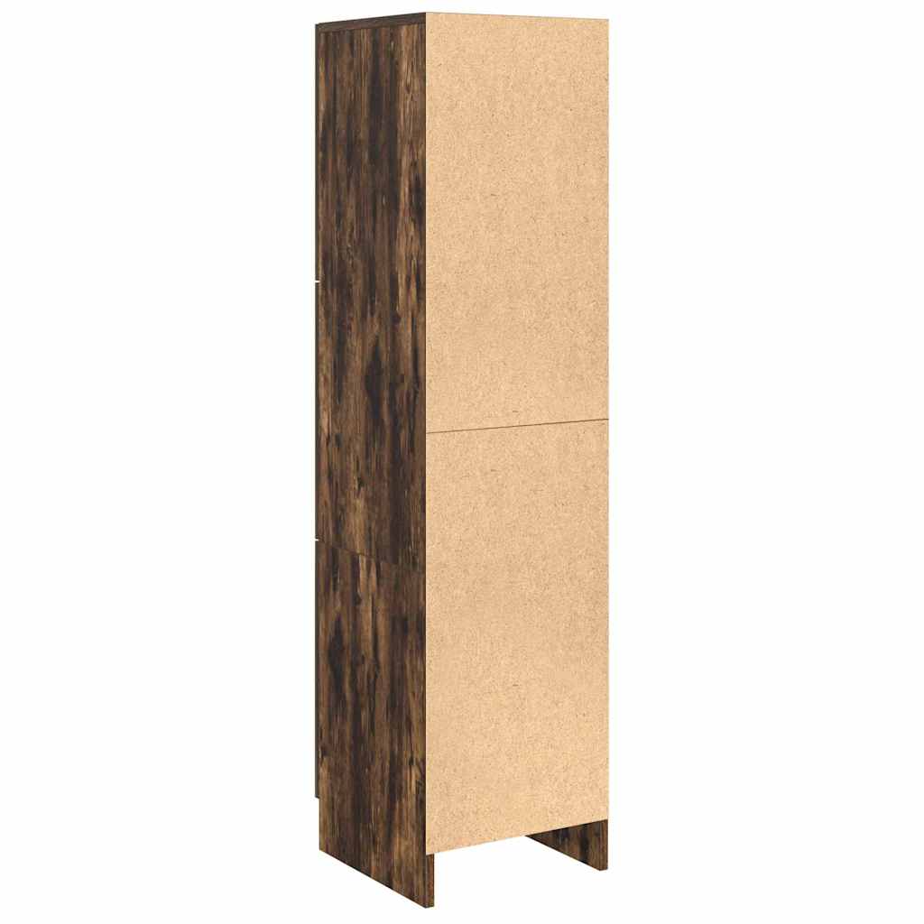 Highboard Καπνιστό Δρύς 31.5 x 32 x 122.5 εκ - Pakobazaar