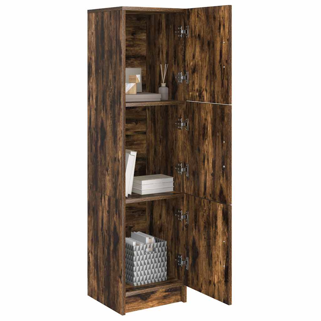Highboard Καπνιστό Δρύς 31.5 x 32 x 122.5 εκ - Pakobazaar