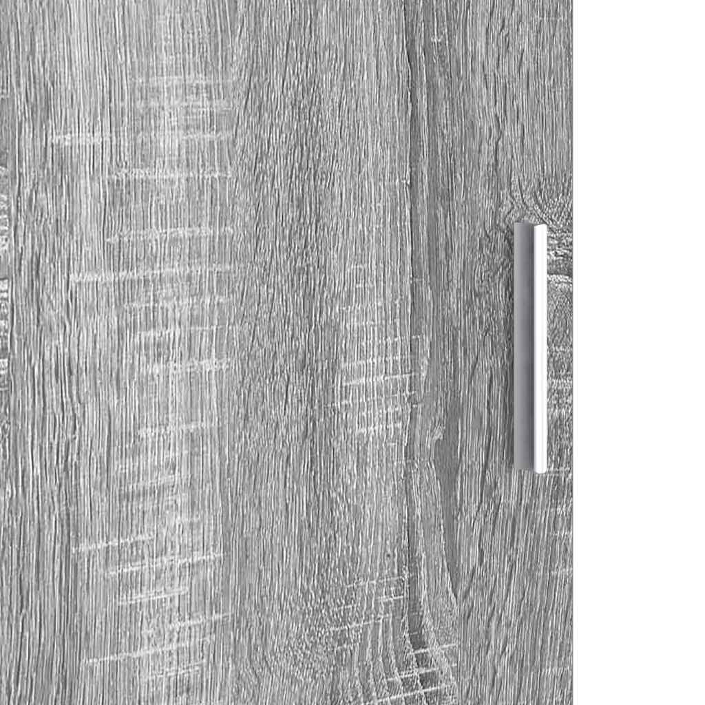 Highboard Γκρίζο Σονομα 31.5 x 32 x 122.5 εκ - Pakobazaar