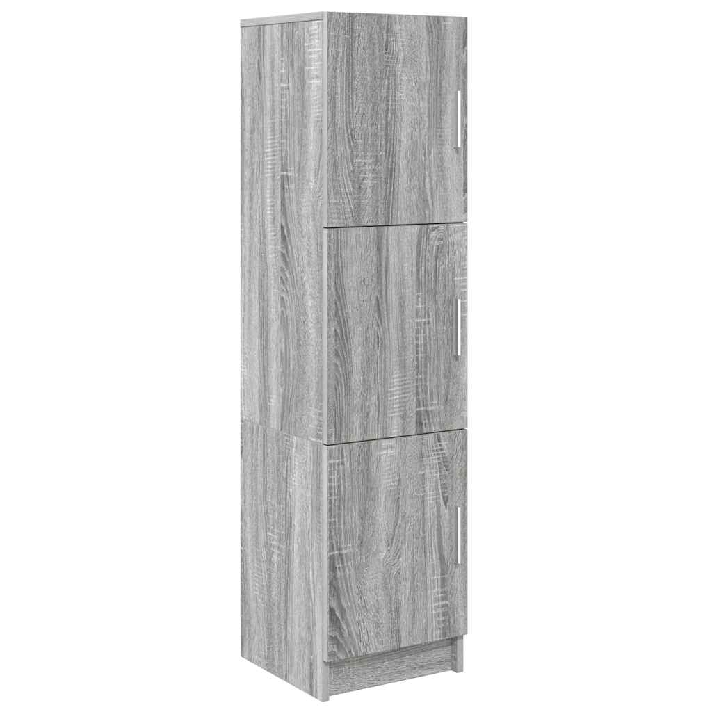 Highboard Γκρίζο Σονομα 31.5 x 32 x 122.5 εκ - Pakobazaar