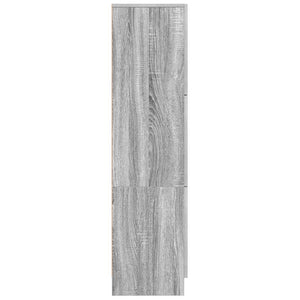Highboard Γκρίζο Σονομα 31.5 x 32 x 122.5 εκ - Pakobazaar