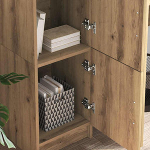 Highboard Artisan Oak 31.5 x 32 x 122.5 εκ - Pakobazaar