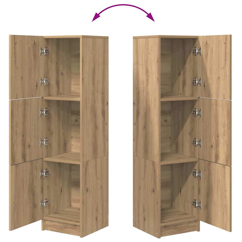 Highboard Artisan Oak 31.5 x 32 x 122.5 εκ - Pakobazaar