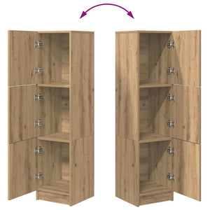 Highboard Artisan Oak 31.5 x 32 x 122.5 εκ - Pakobazaar